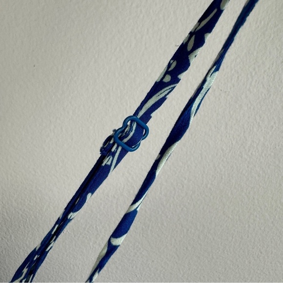 NEW FashionNova Bohemian Jumpsuit Blue White size L - Picture 8 of 8